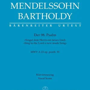 Singet dem Herrn op.posth.91 MWVA23 Günstig