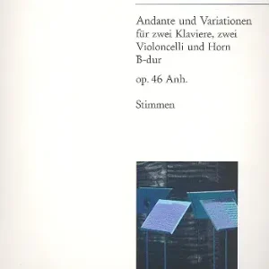 Top-Preis Andante und Variationen B-Dur op.46 Anh.