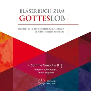 Bläserbuch zum Gotteslob Diözese Freiburg/Rottenburg-Stuttgart Heißes Angebot