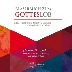 Bläserbuch zum Gotteslob Diözese Freiburg/Rottenburg-Stuttgart Direkt Vom Hersteller