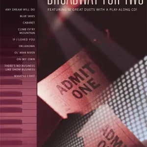 Broadway for two (+CD): piano duet playalong Kracherpreis