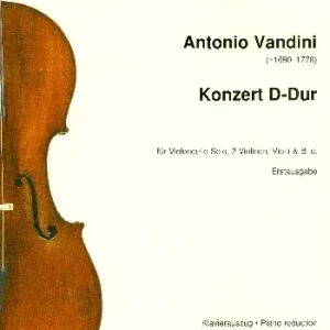 Preiswert Konzert D-Dur für Violoncello solo, 2 Violinen, Viola und Bc