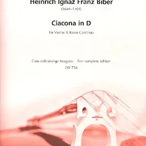 Ciacona D-Dur Heißes Angebot