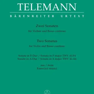 Preiswert 2 Sonaten aus den Essercizii Musici