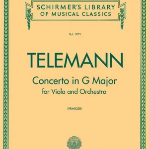 Konzert G-Dur für Viola und Orchester Nur Heute