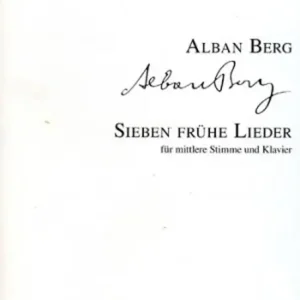 7 frühe Lieder für Gesang (mittel) Schnäppchen