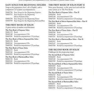 The First Book of Mezzo-Soprano/Alto Top-Angebot