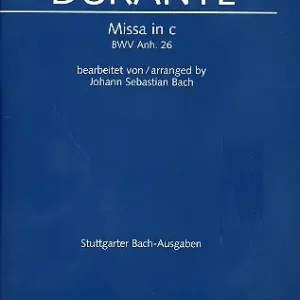 Top-Angebot Missa in c BWV Anh26