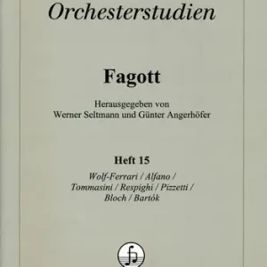 Orchesterstudien Fagott Band 15 Sichere Zahlung
