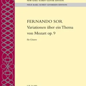Variationen über ein Thema von Mozart op.9 Geprüft