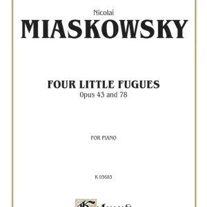 4 little Fugues op 43 and op.78 Sonderangebot