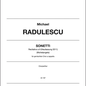 Preisknaller DOBL44137 Sonetti (Neufassung 2011)