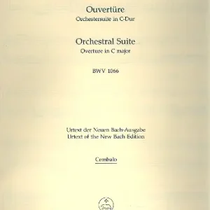 Jetzt Kaufen Ouvertüre C-Dur Nr.1 BWV1066