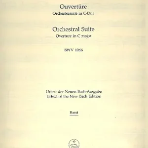 Ouvertüre C-Dur Nr.1 BWV1066 Mega-Angebot