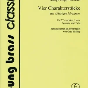 Sale 4 Charakterstücke für 2 Trompeten,