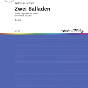 Zwei Balladen op.38c Preis Gesenkt