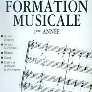 Markenprodukt Cours de formation musicale vol.1 première année