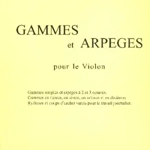 Nur Heute Gammes et arpèges
