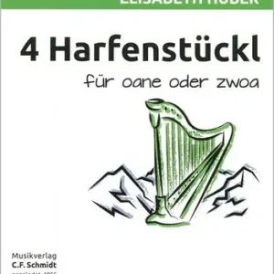 Markenware 4 Harfenstückl für oane oder zwoa