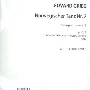 Super-Preis Norwegischer Tanz A-Dur op.35,2