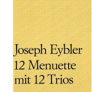 12 Menuette mit 12 Trios Sofort Bestellen