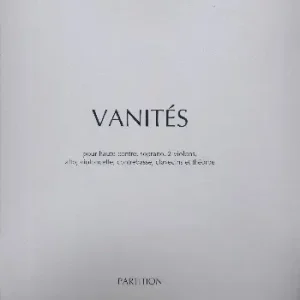 Knallerangebot Vanités pour haute-contre, soprano,