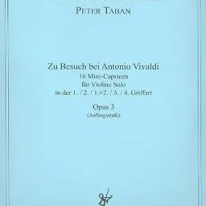 Zu Besuch bei Antonio Vivaldi op.3 Solange Der Vorrat Reicht