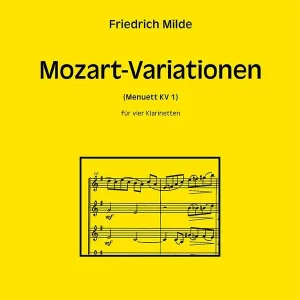 Variationen über Mozarts Menuett KV1 Nur Heute