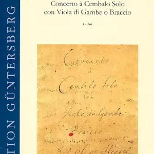 Neuheit Konzert C-Dur für Cembalo und