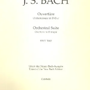 Super-Preis Ouvertüre D-Dur Nr.4 BWV1069