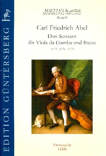 Maltzan Sammlung Band 8 - 3 Sonaten Geprüft