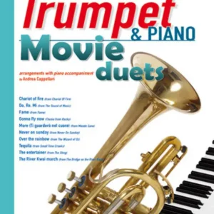 Movie Duets (+CD) for trumpet and piano Begrenztes Angebot