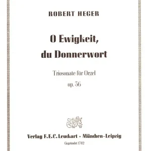 Günstig O Ewigkeit, du Donnerwort op.36