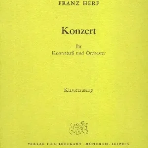 Konzert für Kontrabass und Orchester Preisknaller