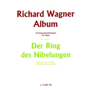 Richard Wagner Album Band 5 (Nr.10-11) - Der Ring des Nibelungen Zertifiziert