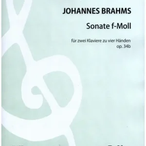 Sonate f-Moll op.34b Abverkauf