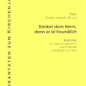 Danket dem Herrn denn er ist freundlich Super-Preis