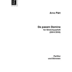 Da pacem Domine Sonderangebot