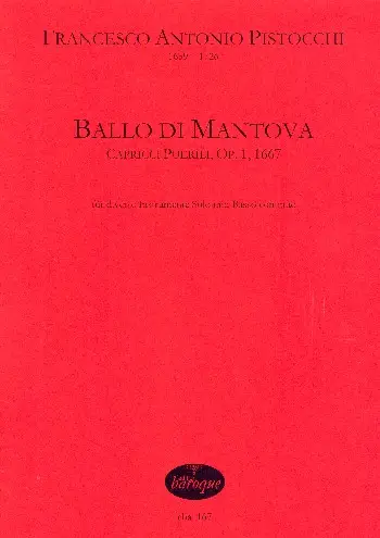 Ballo di Mantova op.1 Neuheit