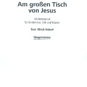 Am großen Tisch von Jesus Ausverkauf