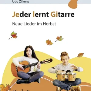 Preiswert Jeder lernt Gitarre - Neue Lieder im Herbst (+CD)