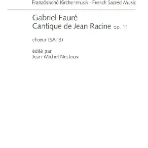 Cantique de Jean Racine op.11 Aktuell