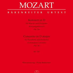 Konzert D-Dur KV537 für Klavier und Orchester Direktkauf