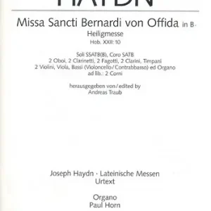 Heiligmesse B-Dur Hob.XXII:10 Mega-Angebot