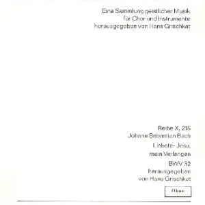 Ausverkauf Liebster Jesu mein Verlangen