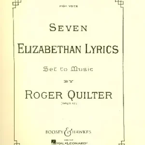 Neue Kollektion 7 Elizabethan Lyrics op. 12