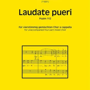 Wochenendangebot Laudate pueri