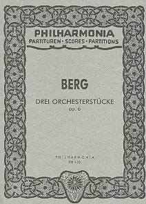 3 Orchesterstücke op.6 Abverkauf