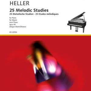 25 melodische Etüden op. 45 Nur Heute