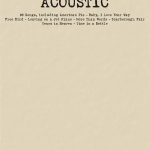 Budgetbooks Acoustic: Billig